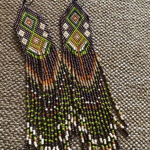 Handmade Beaded Earrings